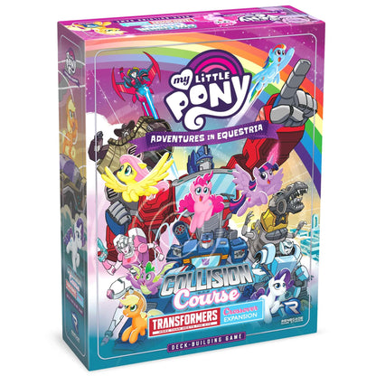 Renegade Game Studios My Little Pony Deck Building Game: Transformers Crossover Expansion with Autobots & Mane Six
