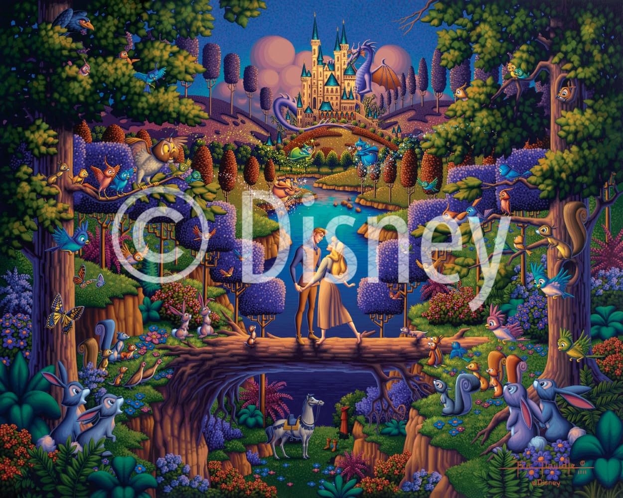 Sleeping Beauty The Power of Love, Disney Dowdle Puzzle, 500 Piece Jigsaw Puzzle for Adults