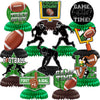 12Pcs Football Party Decorations Football Honeycomb Centerpieces Football Table Centerpiece Supplies for Football Birthday Party Tailgate Game Day