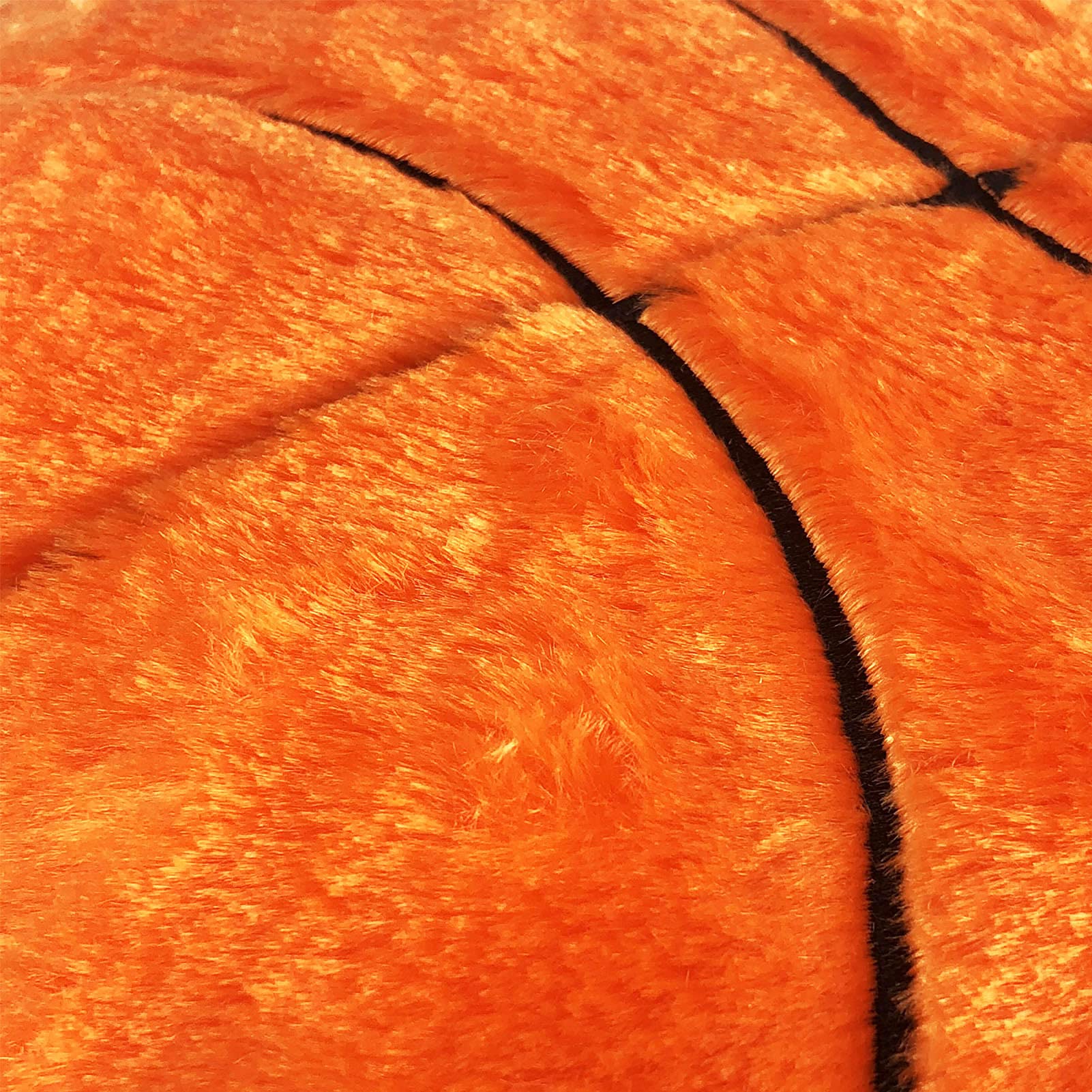 CHORONMO Basketball Plush Pillow Basketball Pillow Fluffy Durable Stuffed Basketball Throw Pillow Office Sofa Decor Cushion Soft Sport Toys Gift