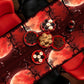 Joyhaven 3Pcs Stranger Birthday Party Decorations Tablecloth, Red and Black Disposable Plastic Table Covers Decors for Party Supplies Decor, 54 x