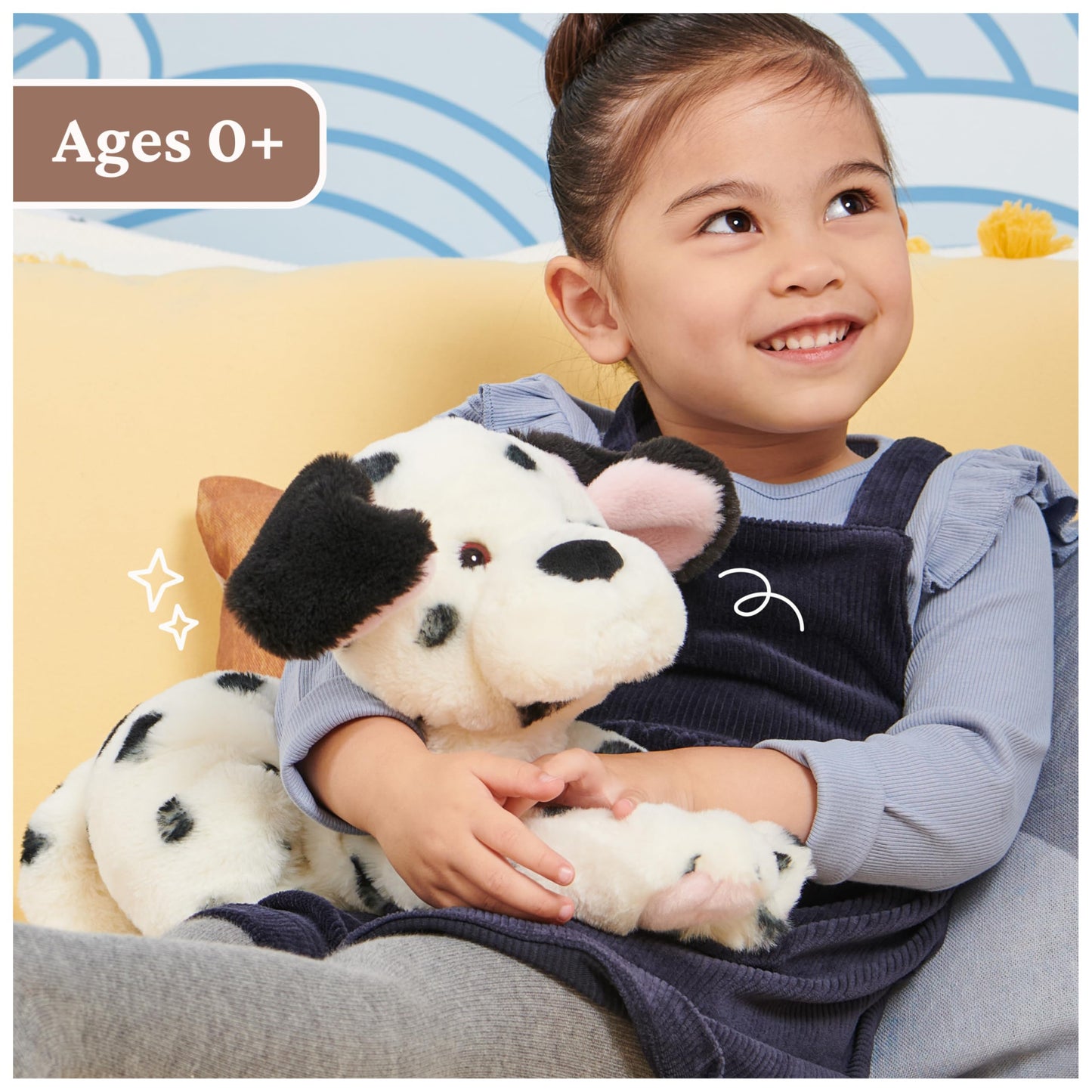 GUND Checkers 14-Inch Dalmatian Stuffed Animal for Ages 1+