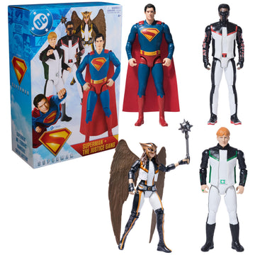 DC Comics Action Figure Set, 12-Inch 4-Pack