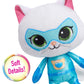 Disney Junior SuperKitties 6.5-inch Small Plush Stuffed Animal, Bitsy, Kitten, Easter Basket Fillers, Gifts, Presents, Kids Toys for Ages 2 Up by Just