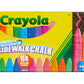 Crayola Ultimate Washable Chalk Collection (64ct), Bulk Outdoor Sidewalk Chalk for Kids, Outdoor Activities & Spring Crafts, Gifts for Kids