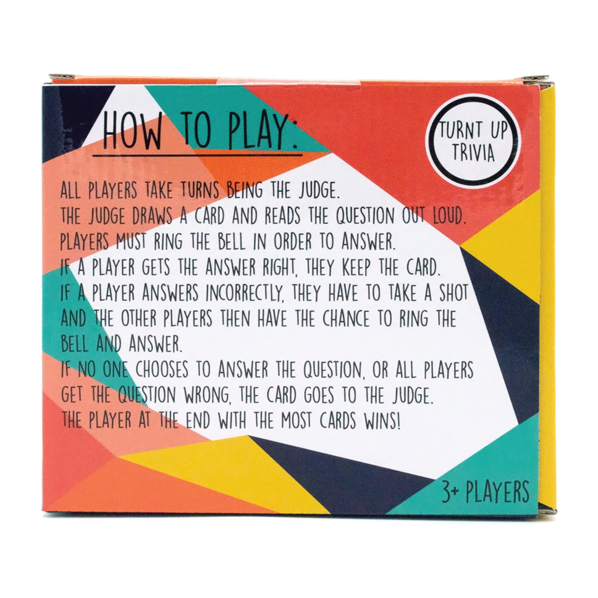 TMD Retail Turnt Up Trivia Card Game for Adults - Call Bell Game for Family and Friends - Bachelor and Birthday Party Trivia With 1.5 Oz Shot Glass