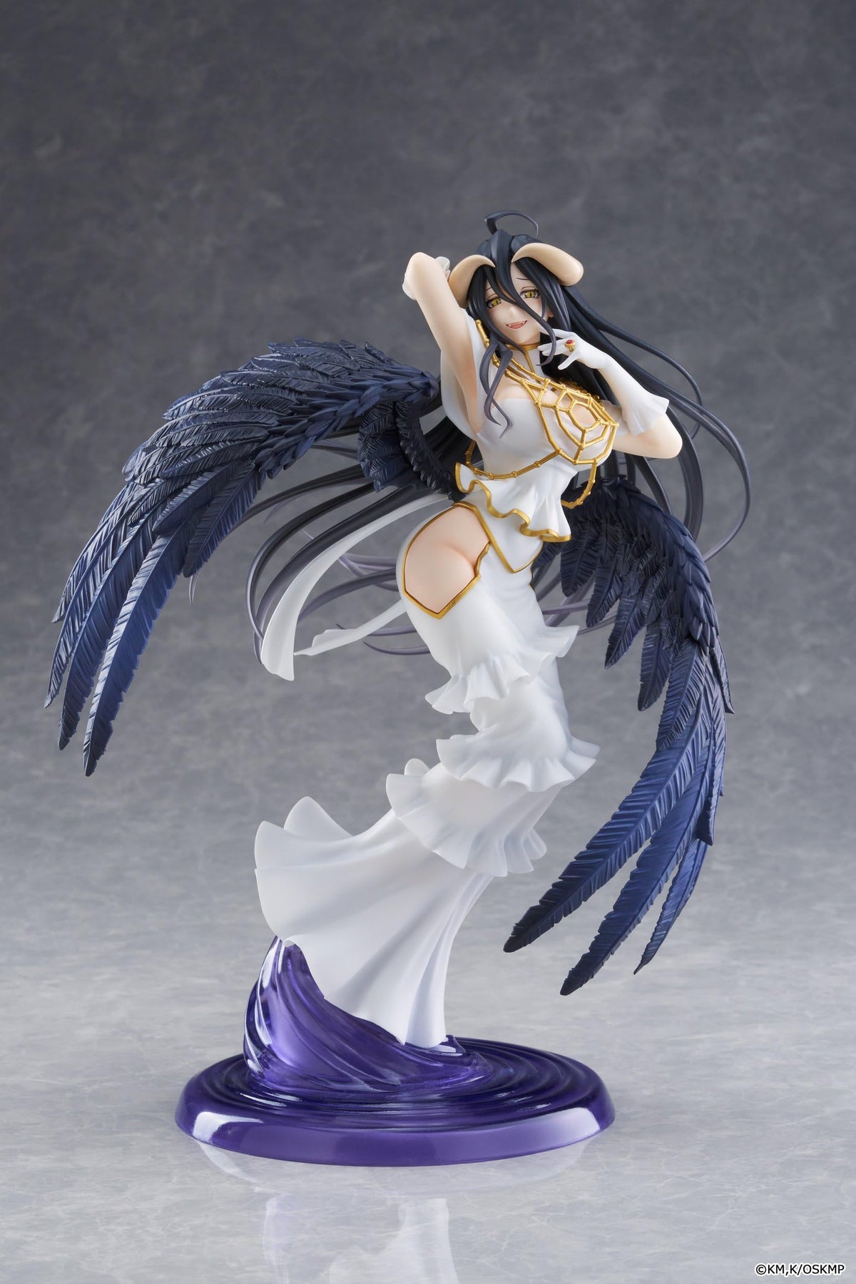 Taito-Overlord T-Most Figure - Albedo (Pure White Devil Ver.)