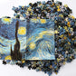 Starry Night Puzzle for Adults 1000 Piece Vincent Van Gogh Art Puzzles