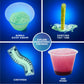 Discovery Creepy Science Lab - 28 Experiments Science Kit| Slime, Boogers, Brain Dissection| STEM Learning Toy| Glow in the Dark Chemistry Set| Kids