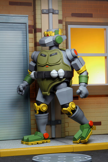 NECA 7" Teenage Mutant Ninja Turtles Cartoon The Mighty Metalhead Ultimate Action Figure
