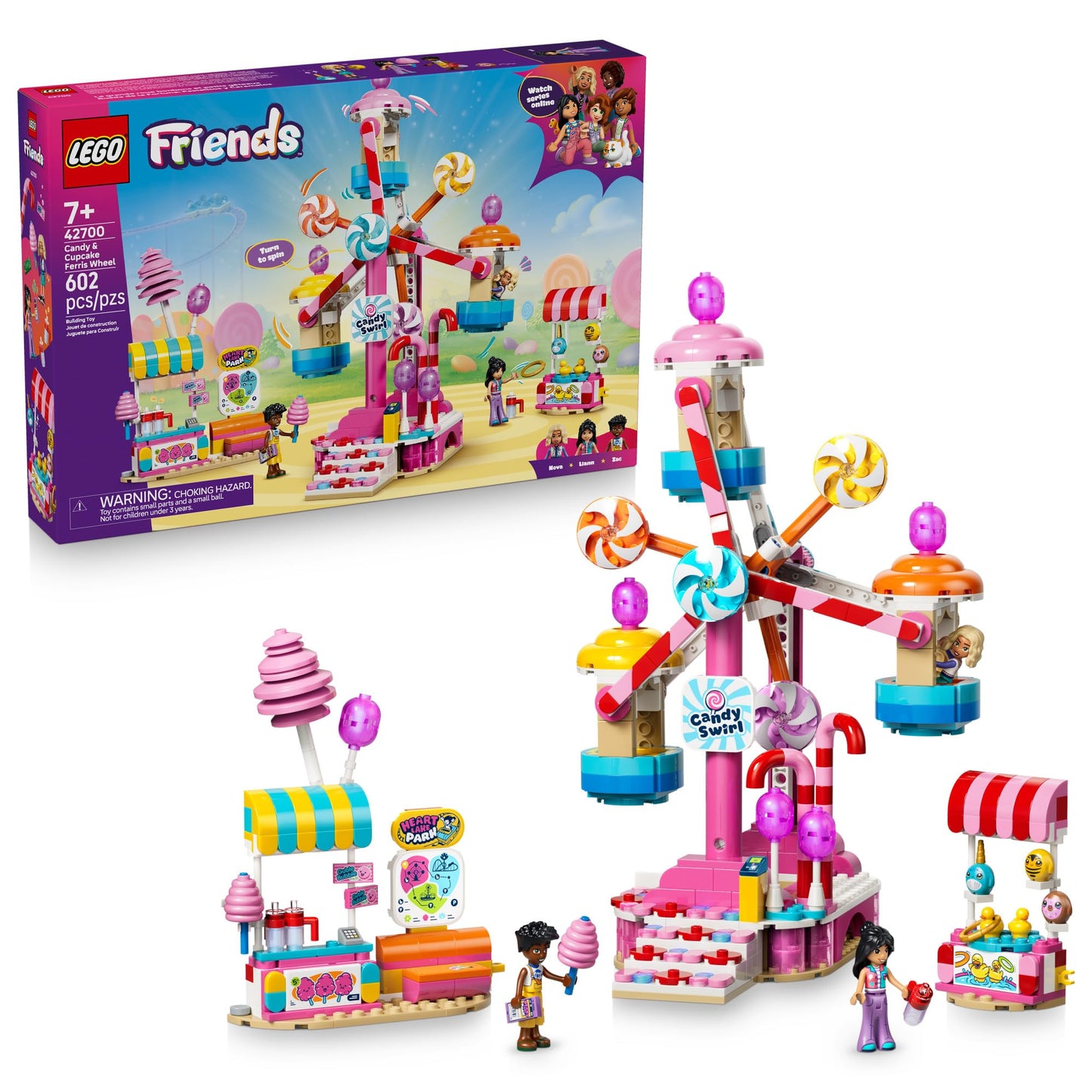 LEGO Friends Candy & Cupcake Ferris Wheel 42700