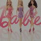 Barbie Doll Night On The Town Evening Wear Doll - Pink - with Purse, Camera and Other Evening Out Accessories.