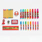 Innovative Designs Mario Brothers Super Mario Deluxe Activity Set with Carrying Tin, Coloring Sheets, Tattoos, Stickers, & Art Supplies