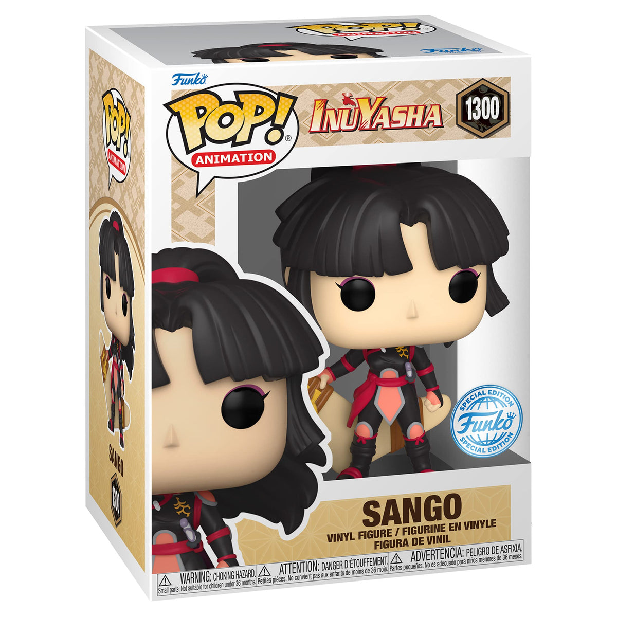 Funko Inuyasha POP! Animation Sango Exclusive Vinyl Figure #1300