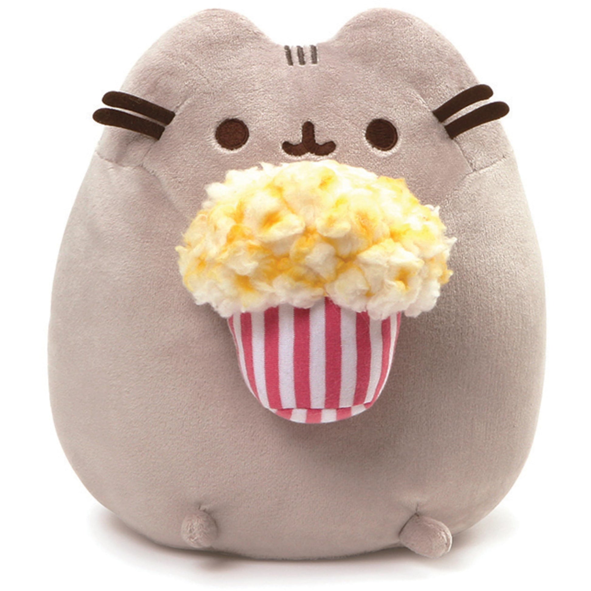 GUND Pusheen Popcorn Snackable 9.5-Inch Plush Toy for Ages 8+