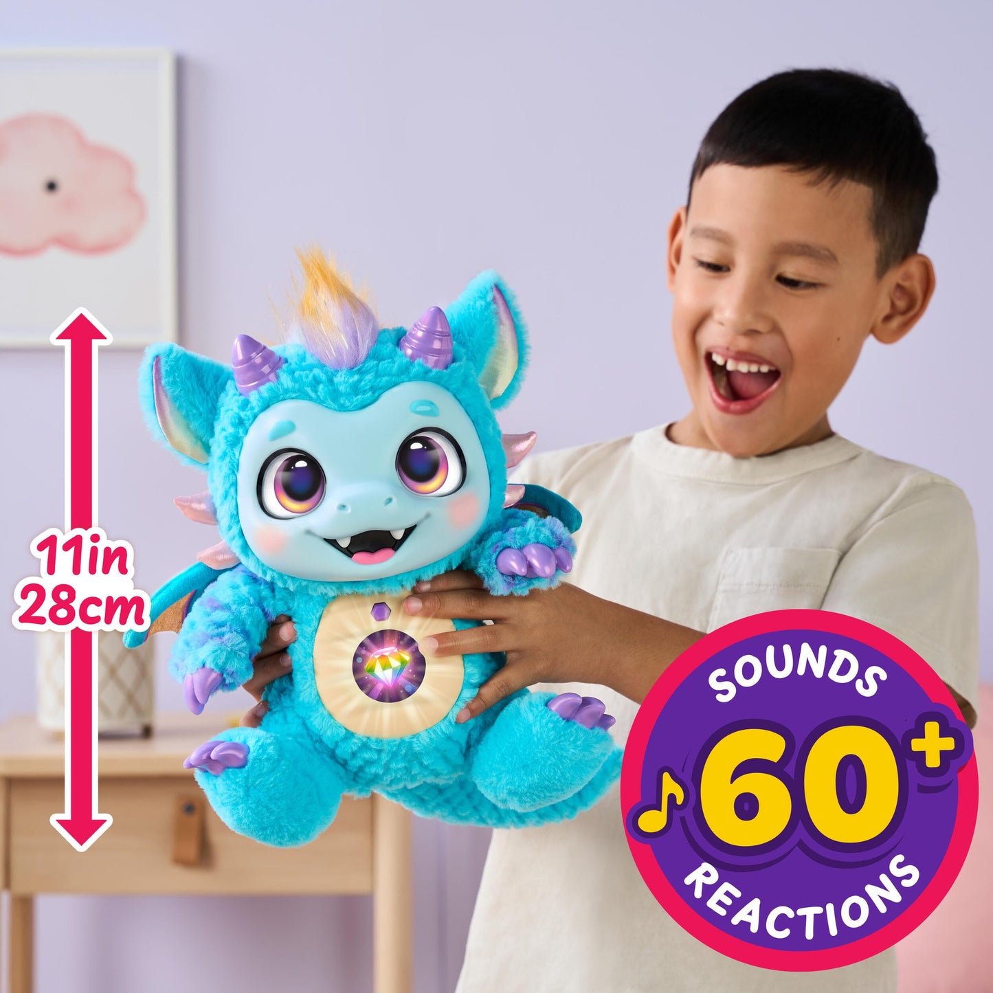 Little Live Pets My Magical Dragon Skye, Dragon Toys for Kids 4-7