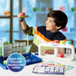Discovery Sensory Science Test Tube Chemistry Lab| 5 STEM Experiments| Glow Slime, DIY Bouncy Ball, Crystal Growing, Instant Snow| Science Kit