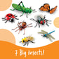 Learning Resources Jumbo Insects - Animal Toys for Kids, Toddler Preschool Science, Fine Motor Skills, Gifts for Boys and Girls, Ages 3+