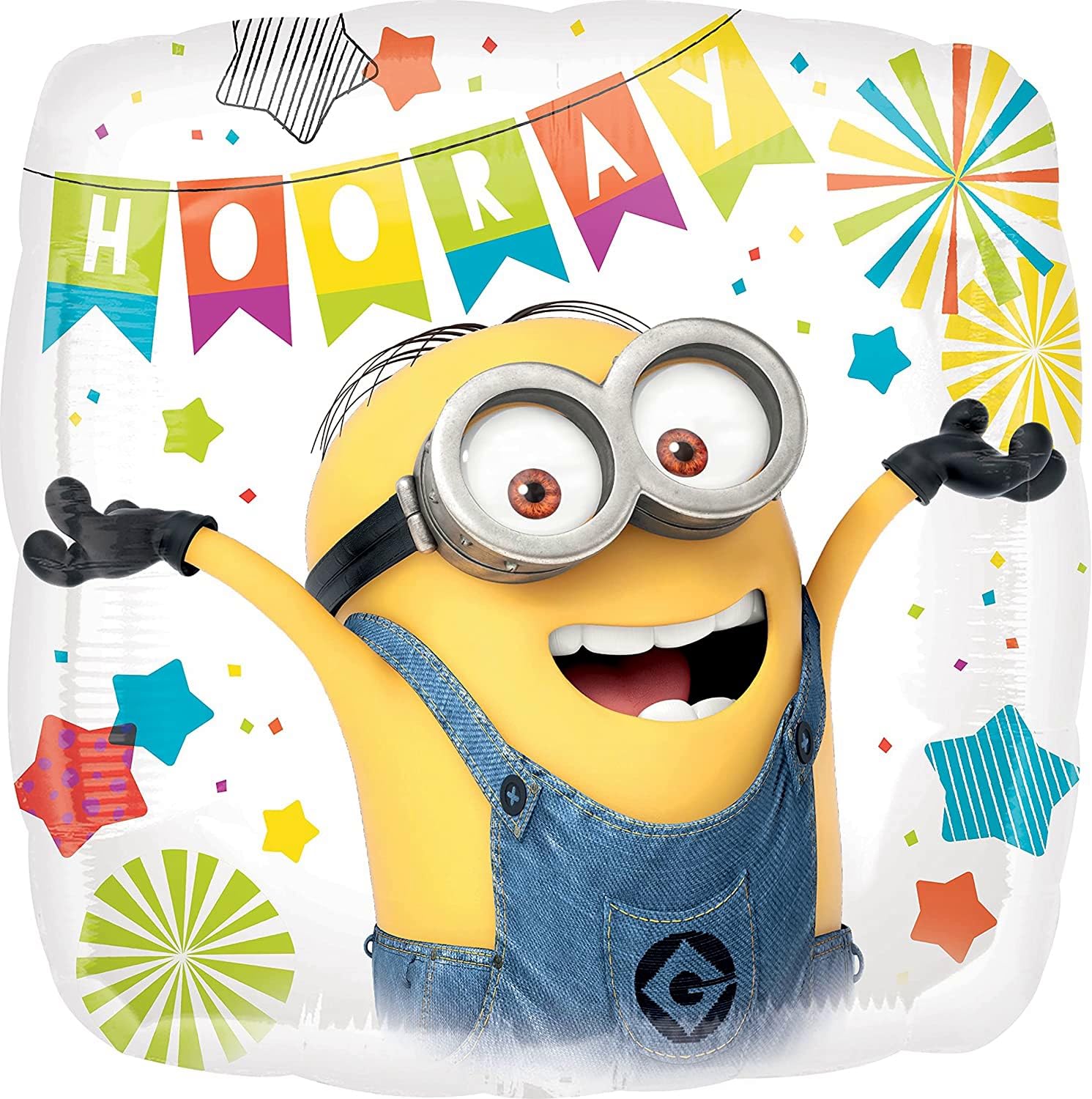 Descpicable Me Minions Stackers Birthday Party Supplies 9 pc Balloons