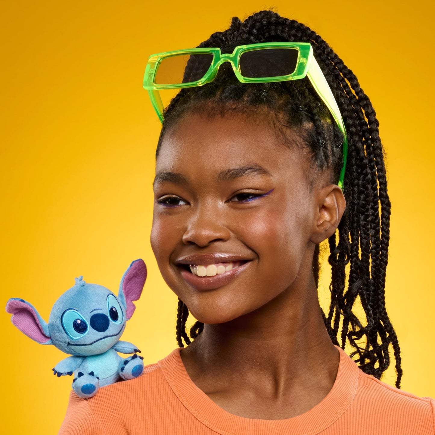 Disney Perch’d 4-inch Shoulder Plush Stitch Stuffed Animal