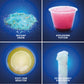 Discovery Mini Science Kit 8-Pack, 32 STEM Science Experiments for Kids, Chemistry, Crystal Growing, Slime, Magic, Space, Creepy, Frozen Activity