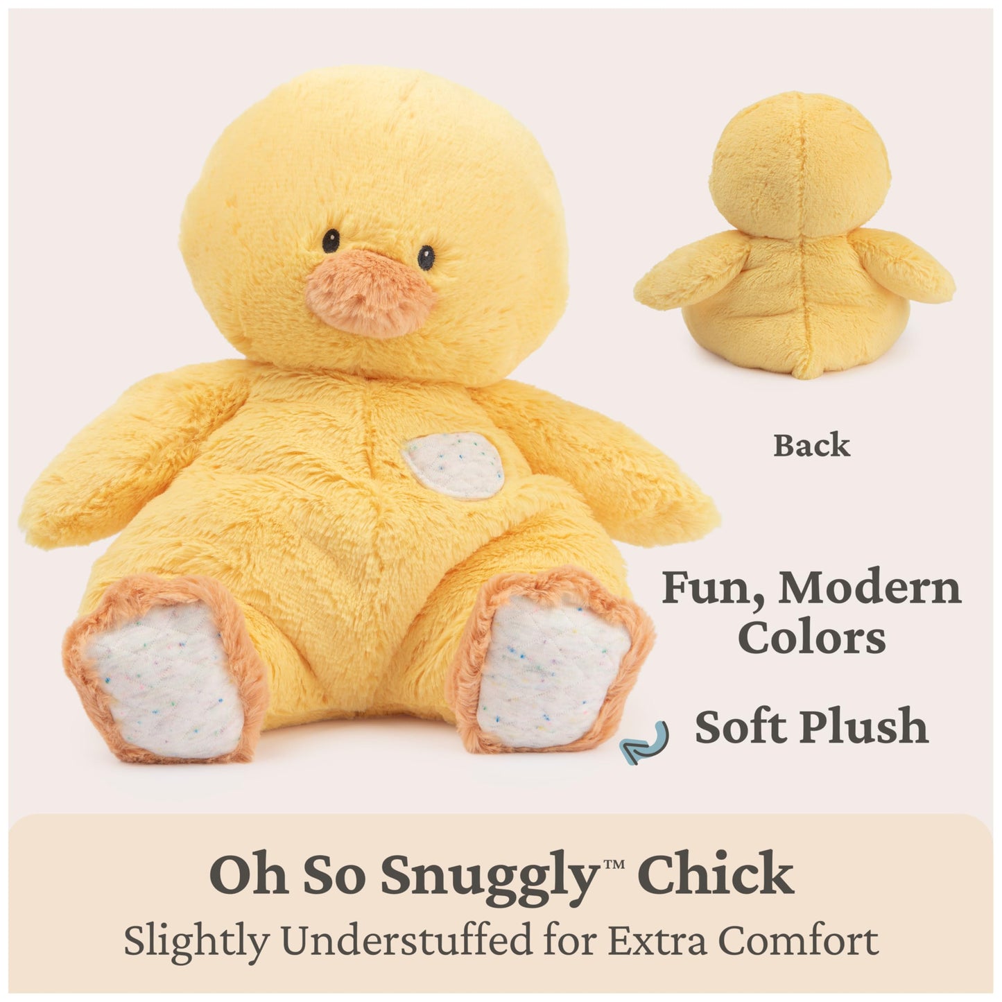GUND Baby Oh So Snuggly Chick 12.5-Inch Plush Toy, Ages 0+
