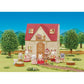 Calico Critters - Red Roof Home - Cozy Cottage - 2026 Edition Dollhouse - Kids Pretend Play House, Miniature Home Playset, Expandable Design, Ages 3+