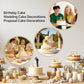 4.5'' Wedding Cake Topper Bride and Groom Figurine, Elegant Romantic Couple Cake Decoration for Wedding Engagement Anniversary Bridal Shower Reception