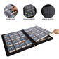 Premium Trading Card Binder for PKM TCG MTG Cards,Holds 1000+ Cards,16 -Pocket Ringless Side Loading Binder with Zipper Trading Card Album Folder for