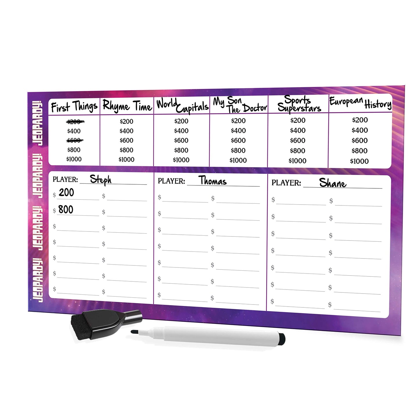 Imagination Gaming Jeopardy! The Fast-Moving Game of Questions and Answers, Play at Home with Friends, Family, Remote Home Entertainment, Get Excited