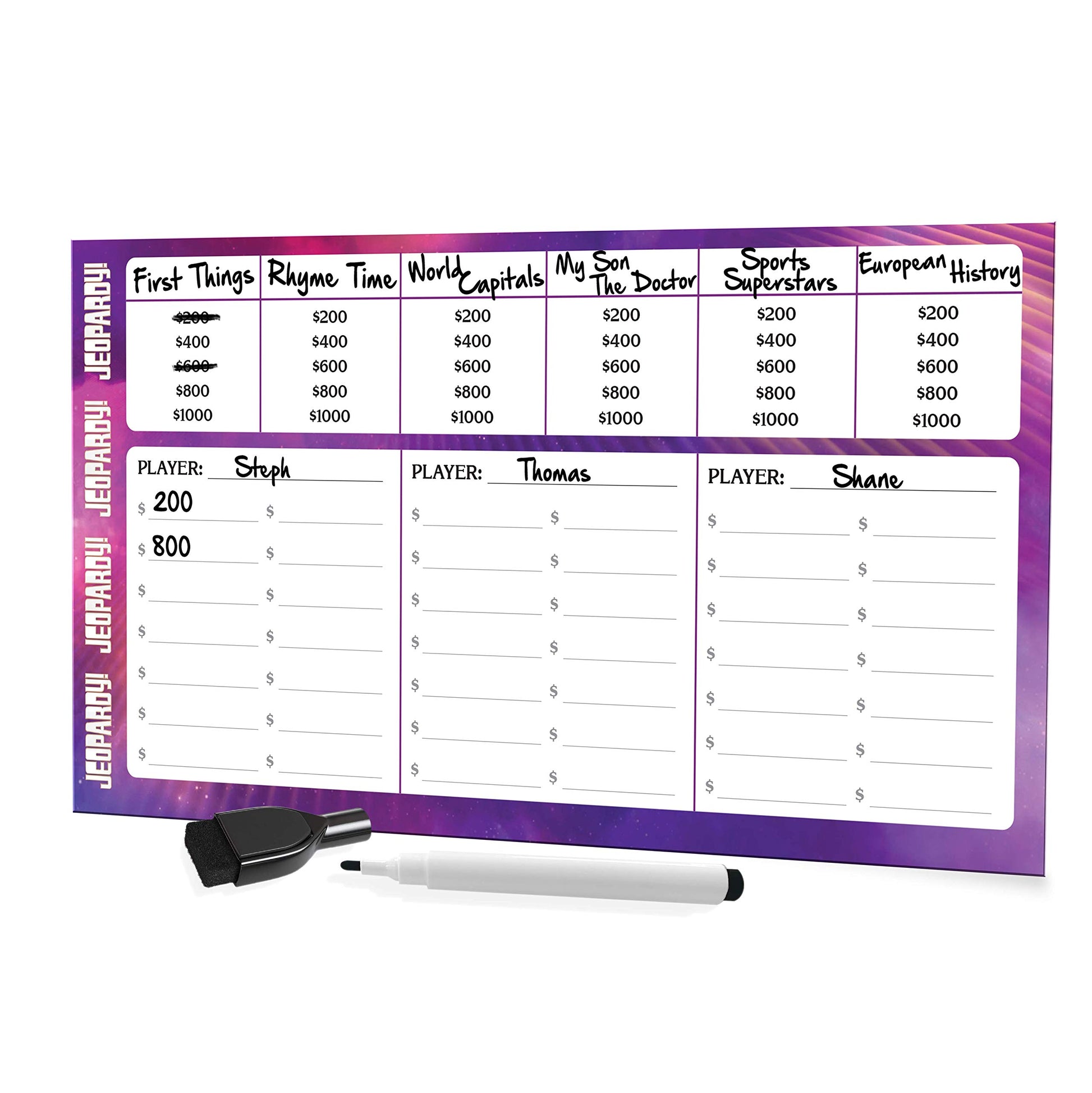 Imagination Gaming Jeopardy! The Fast-Moving Game of Questions and Answers, Play at Home with Friends, Family, Remote Home Entertainment, Get Excited