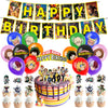 My Hero Academia Party Supplies, Birthday Decorations Set Including Balloons, Banner, Cake Toppers, Cupcake Toppers for MHA Fans Kids, MHA Theme