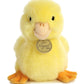 Aurora® Adorable Miyoni® Tots Duckling Stuffed Animal - Lifelike Detail - Cherished Companionship - Yellow 7.5 Inches