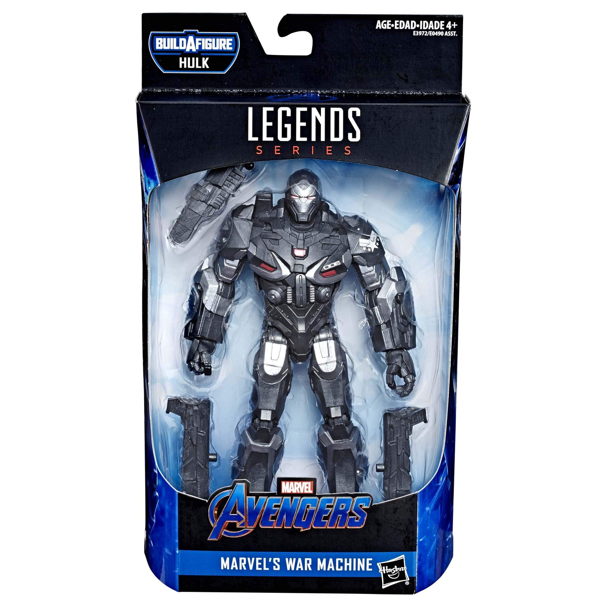 Marvel Legends Series Avengers: Endgame Marvel's War Machine 6" Collectible Action Figure Toy for Ages 6 & Up (E3972)