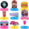 9 Pcs Sock Hop Centerpieces For Table, 50s Sock Hop Party Decorations, 1950s Rock and Roll Party Decorations, 1950s Table Centerpieces for 50s Theme