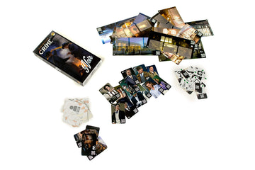 Chronicles of Crime Noir Board Game EXPANSION - Dive into a Noir Detective Adventure! Cooperative Mystery Game for Kids and Adults, Ages 14+, 1-4