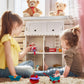 Mini Baby Doll Set, Small Baby Doll Playset with Mini Doll Accessories & 5 inch Doll Furniture, Mini Dolls for Girls, Small Dolls for Girls, Mini Baby