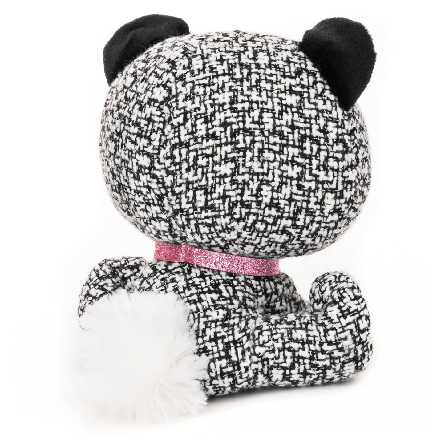 GUND P.Lushes Designer Fashion Pets Khloe O’Bearci Teddy Bear Premium Stuffed Animal, Black and White, 6”