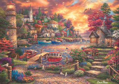 Buffalo Games - This Side of the Sea - 500 Piece Jigsaw Puzzle for Adults