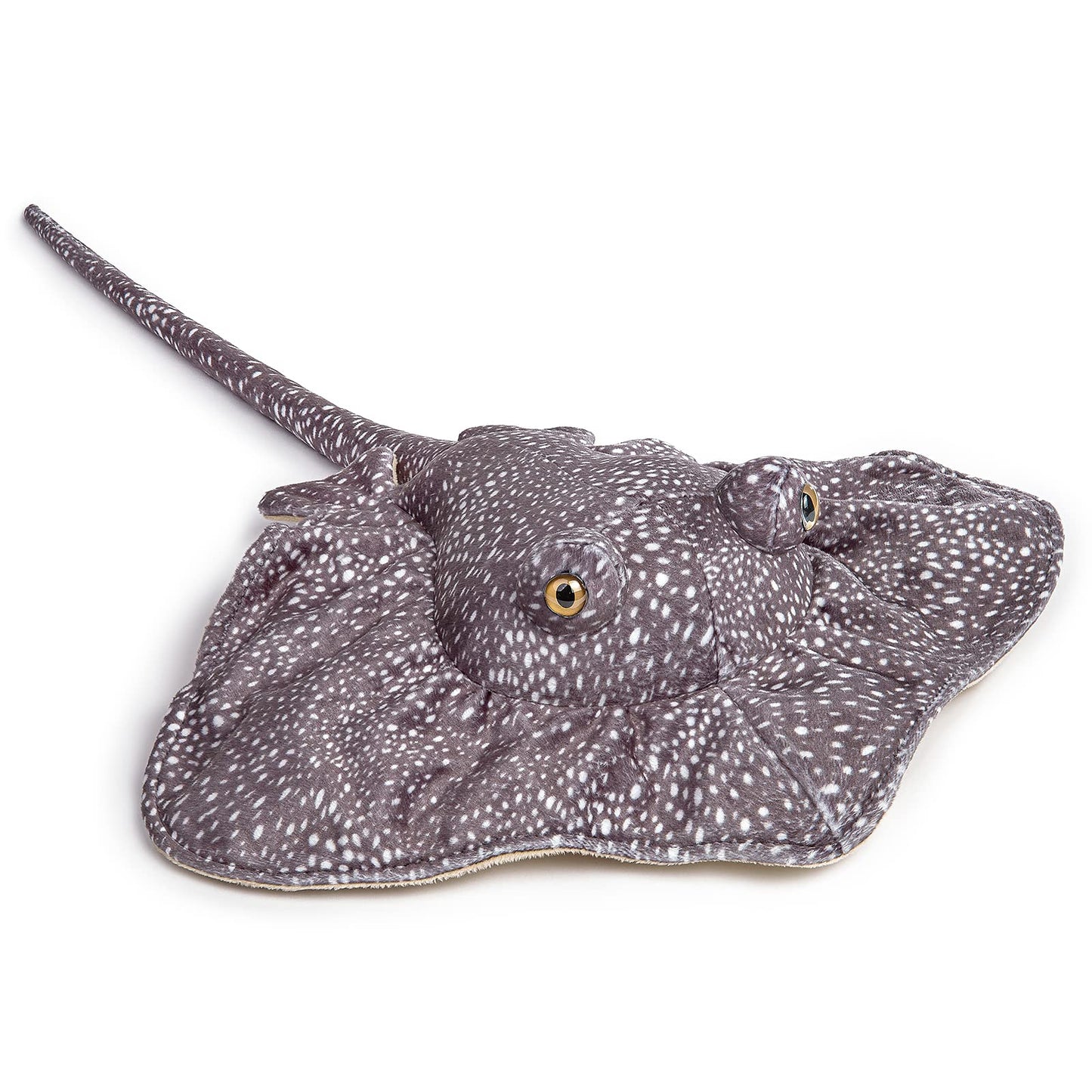 ZHONGXIN MADE Simulation Stingray Fish Plush Toys Stuffed Animal - 20 inch Manta Ray Bass Leopard Stingray Deep Sea Toy, Cute Skate Fish Toy as Gift