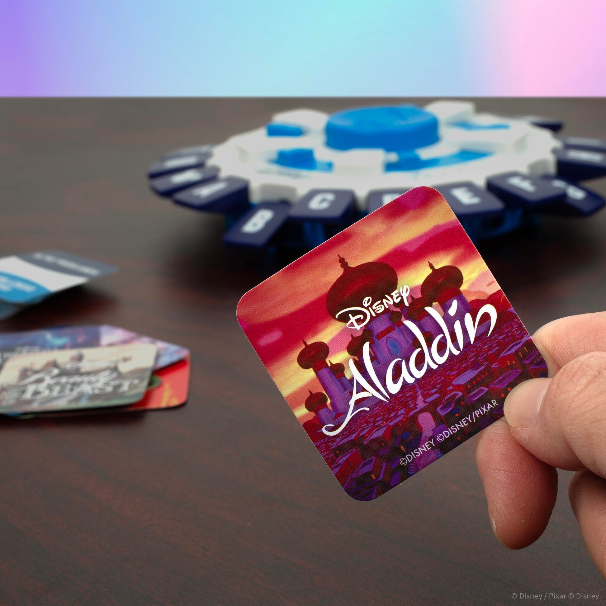 The Original TAPPLE Disney Edition, Fast-Paced Family Trivia Word Game, Choose a Disney-Themed Category & Race Against The Timer to be The Last