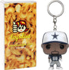 D e z B r y a n t [C o w b o y s ]: Pocket P o p ! Mini-Figural K e y c h a i n Bundle with 1 Compatible 'ToysDiva' Graphic Protector (10240 - B)