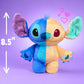 HAPPY HAUL Disney Stitch Remix’d Plush, Two-Toned Character Collectible Toy