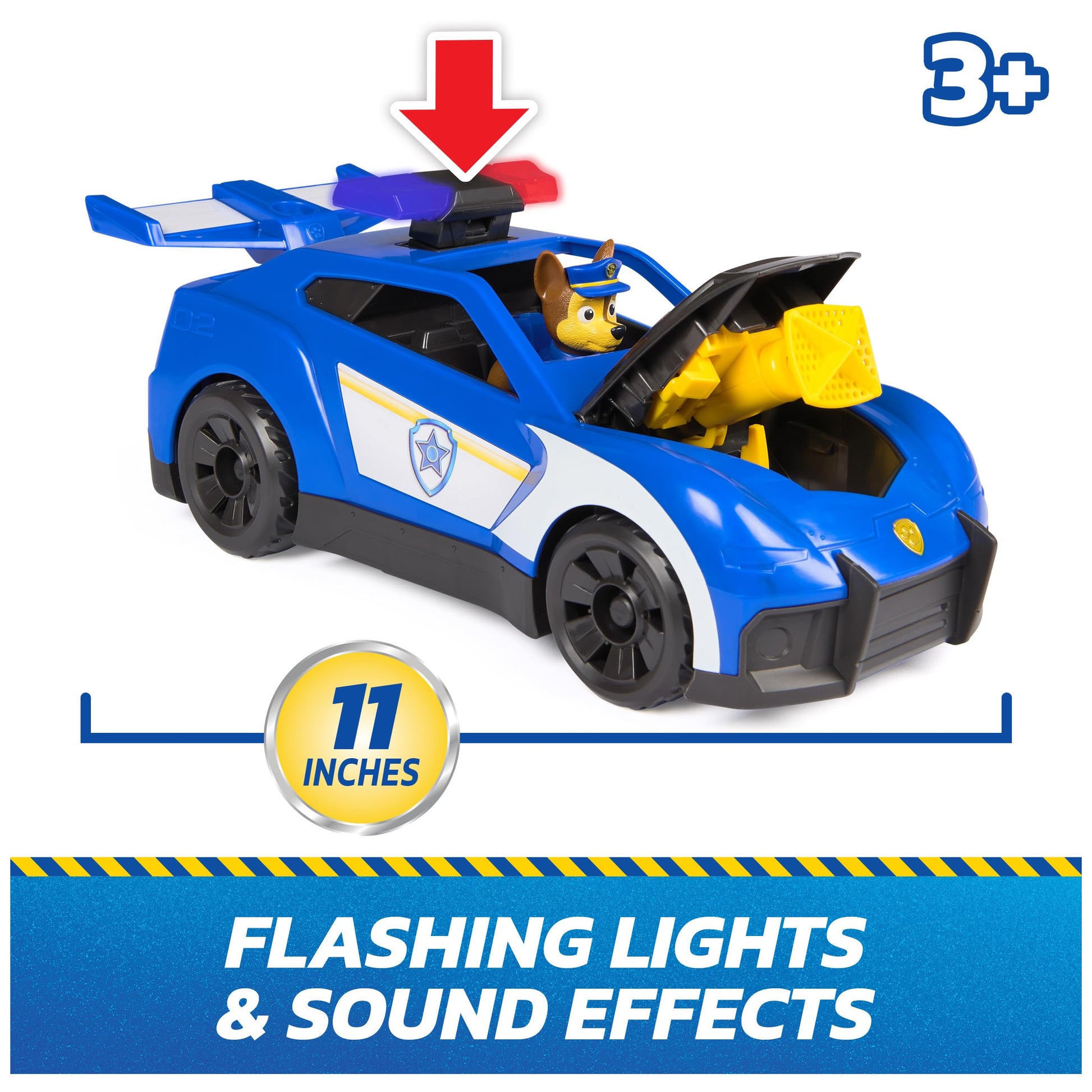Paw Patrol Search & Rescue Chase Launch N Rescue Cruiser Vehicle