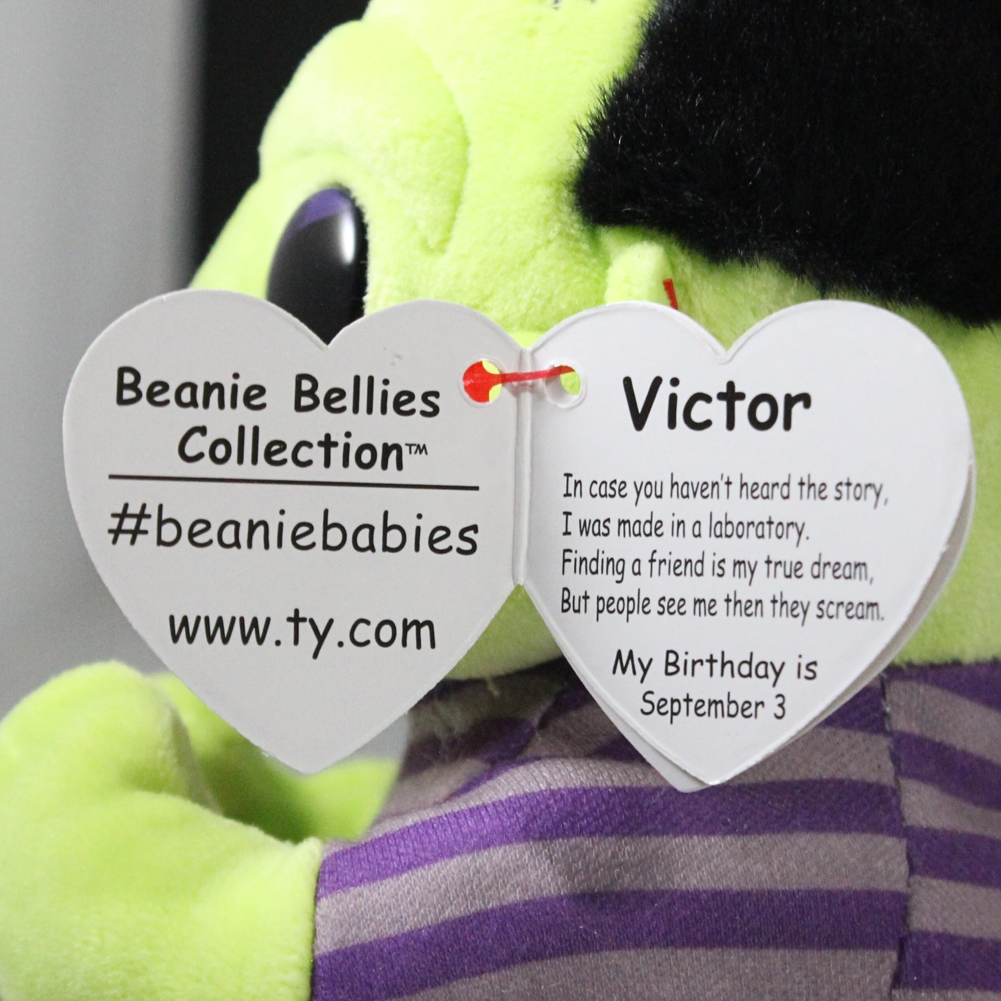 Victor - Halloween Ty Beanie Bellies