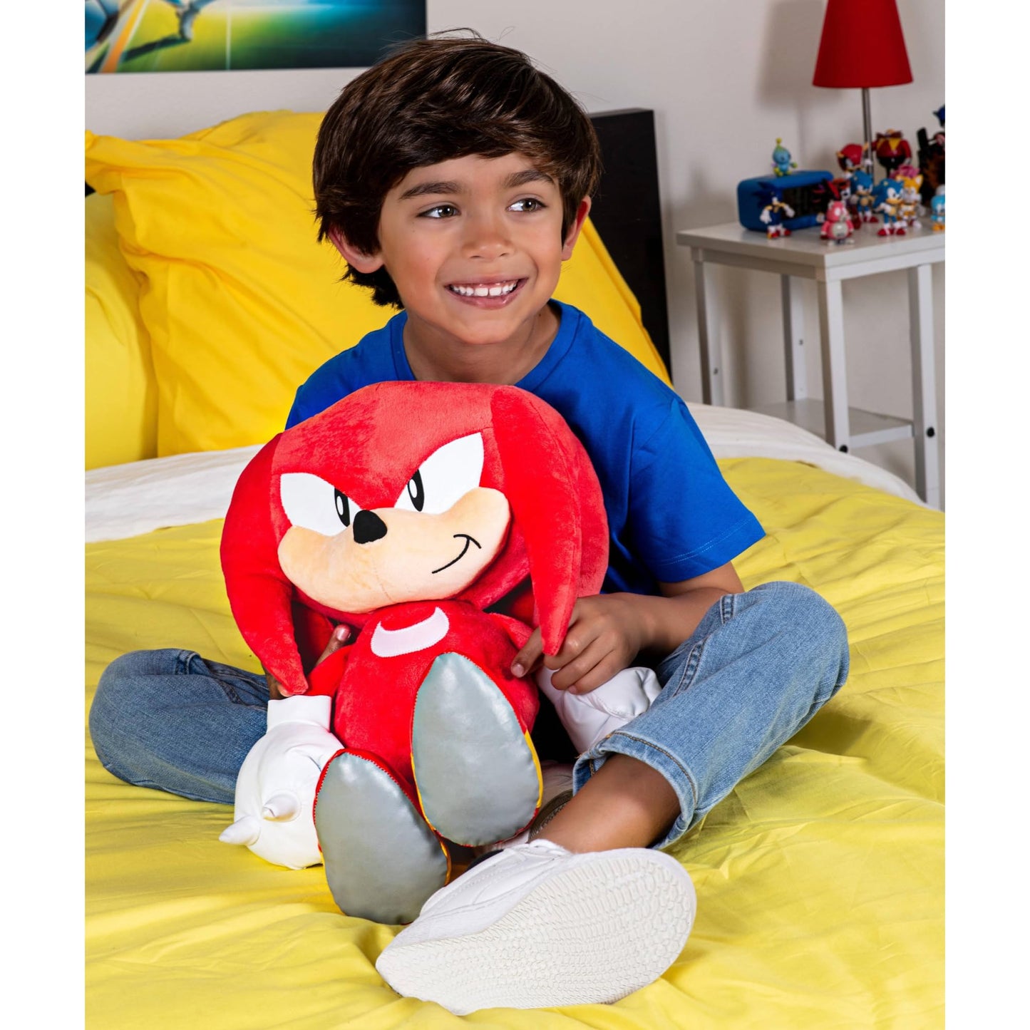 Sonic The Hedgehog Jumbo Plush Knuckles 18 Inches Tall