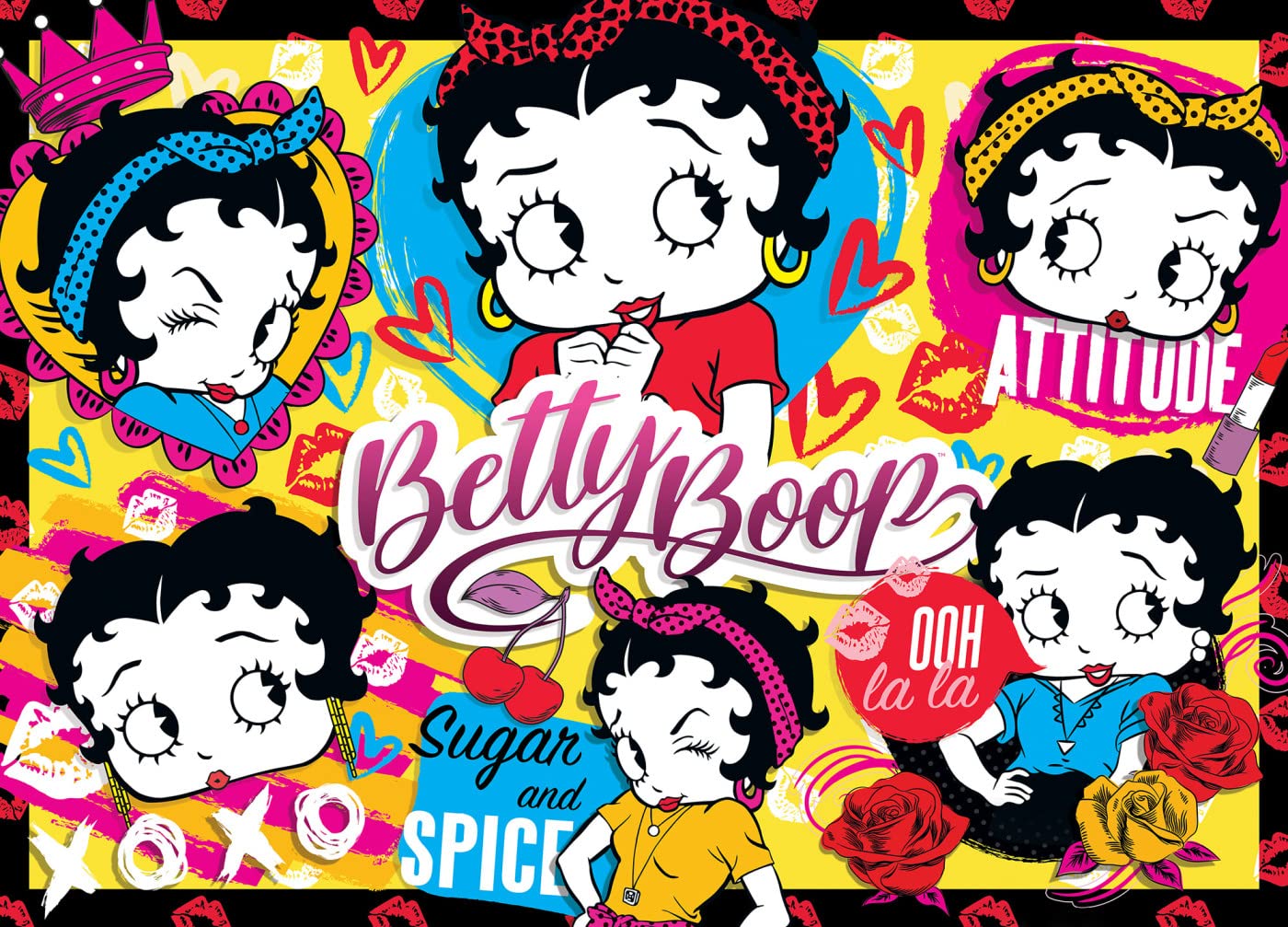 MasterPieces 1000 Piece Jigsaw Puzzle for Adults, Family, Or Youth - Boop Love - 19.25"x26.75"