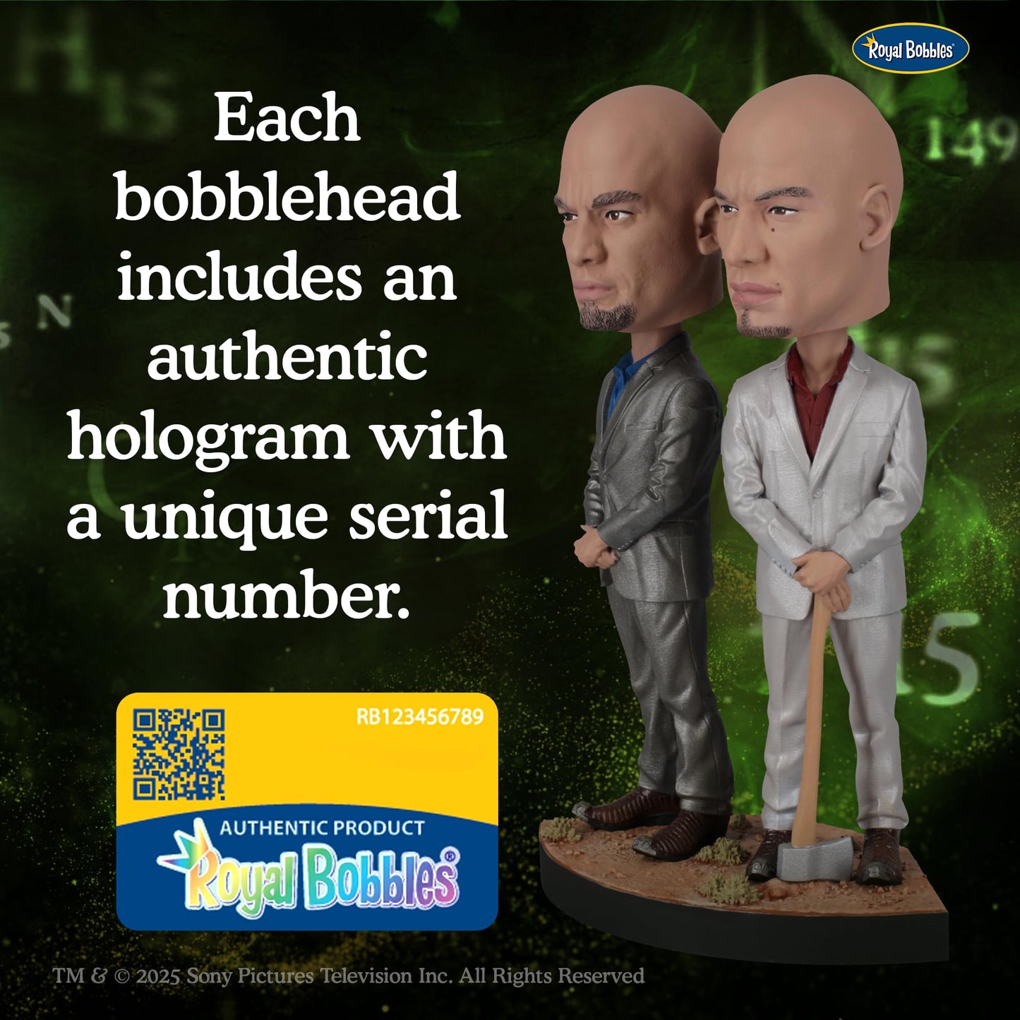 Royal Bobbles Breaking Bad The Cousins - Better Call Saul - 8.4” Tall - Collectible Bobblehead Statue