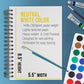 U.S. Art Supply 5.5" x 8.5" Premium Heavyweight Watercolor Paper Pad, Pack of 3 (30 Sheets Each), 140lb (300gsm) - Spiral Bound, Cold Pressed