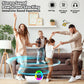 goopow Mini Karaoke Machine Speaker for Kids Adults, Portable Bluetooth Microphone Song Toys with LED Light, Best Chritmas Birthday Festival Gift for